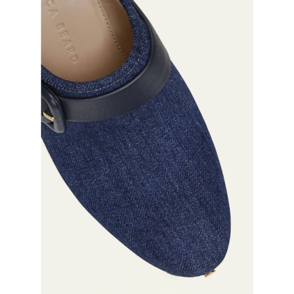 NWOB Veronica Beard Dacey Denim Clog Mules. Sizes 7, 7.5 - Picture 5 of 12